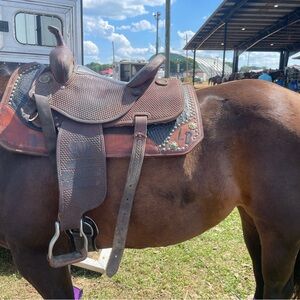Hawaii All Around Cowgirl Barrel Racing Saddle